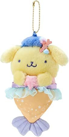 Sanrio Plush Mascot Holder - Pom Pom Purin (Mermaid)