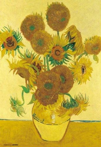 Beverly Jigsaw Puzzle M71-861 Vincent van Gogh Sunflowers (1000 S-Pieces) (4977524718611)