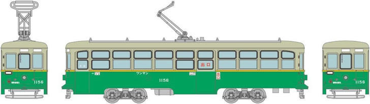 Tomytec Kobe Streetcar (Tram) Type 1150 No.1156 (N scale)