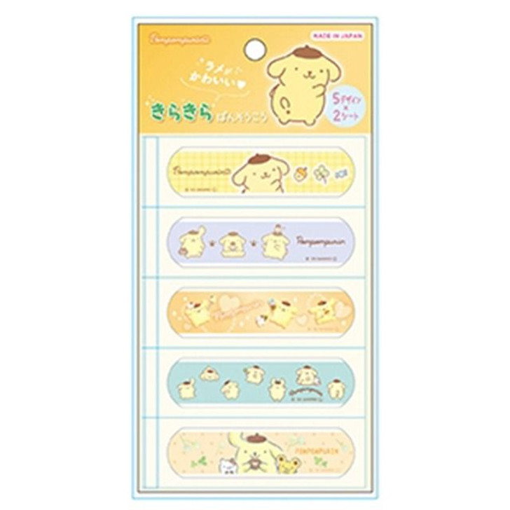 Morimotosangyo Sanrio Glitter Bandage Pom Pom Purin