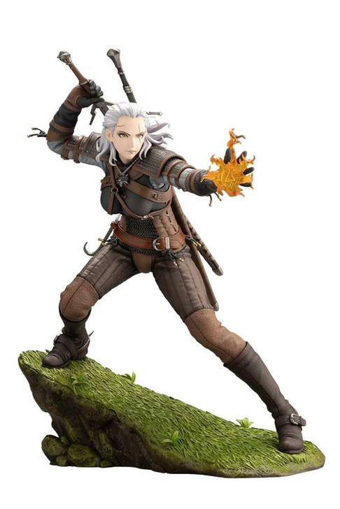 Kotobukiya Bishoujo Statue Geralt 1/7 Figure (The Witcher)