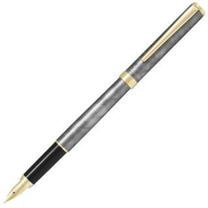 Pilot FCAN-5SR-BGYF Cavalier Black/Gray Fountain Pen (NIB:F)