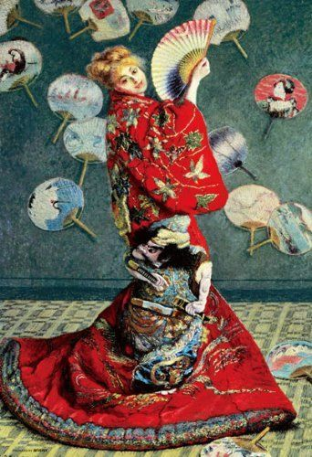 Beverly Jigsaw Puzzle M81-840 Claude MOnet La japonaise (1000 S-Pieces) (4977524818403)