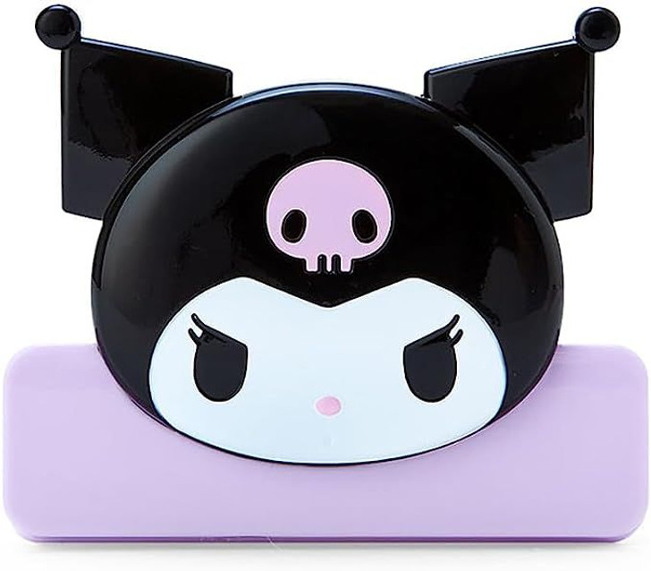 Sanrio Character Face Shaped Clip Kuromi