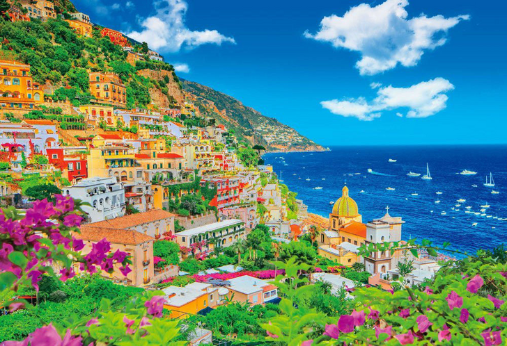 Beverly Jigsaw Puzzle M81-850 Amalfi Coast Italy (1000 S-Pieces) (4977524818502)
