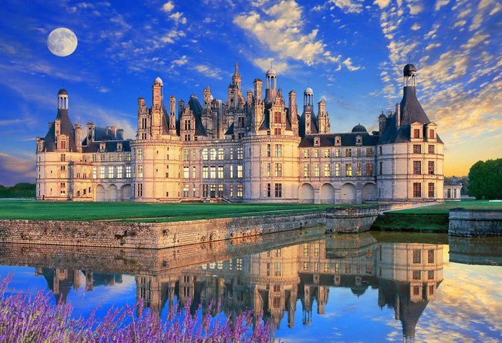 Beverly Jigsaw Puzzle M81-851 Château de Chambord Castle (1000 S-Pieces) (4977524818519)