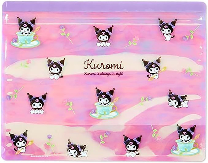 Sanrio Aurora Zipper Bag Set of 5 Kuromi