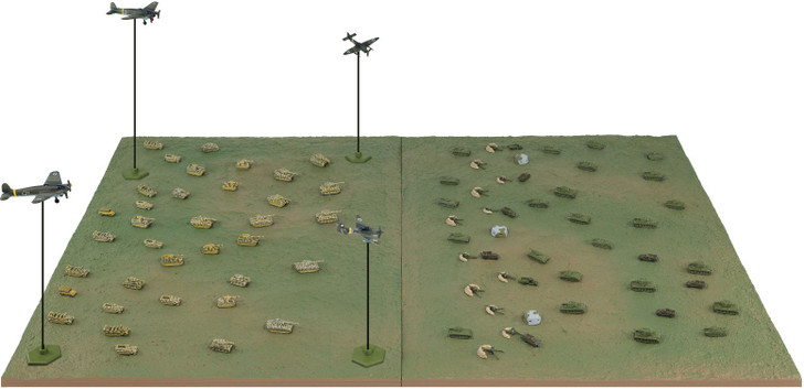 Pit-Road 1/700 German-Soviet War 1943 Tank Battle of Kursk Plastic Model