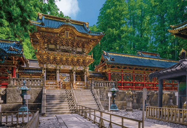 Beverly Jigsaw Puzzle M81-856 Nikko Toshogu Yomeimon (1000 S-Pieces)