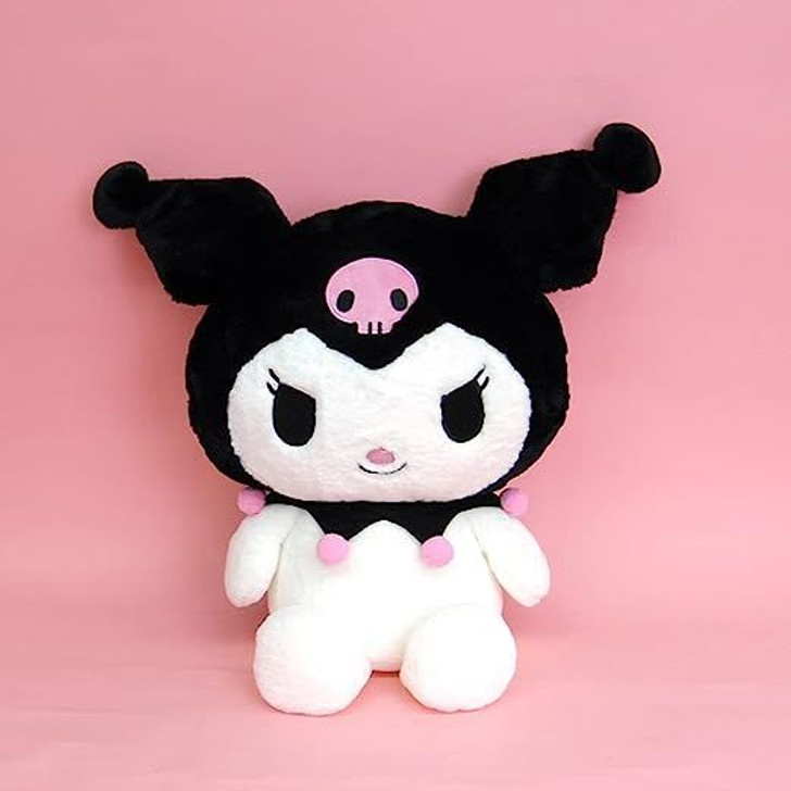 Nakajima Fluffy Plush Toy Sanrio Kuromi 2L