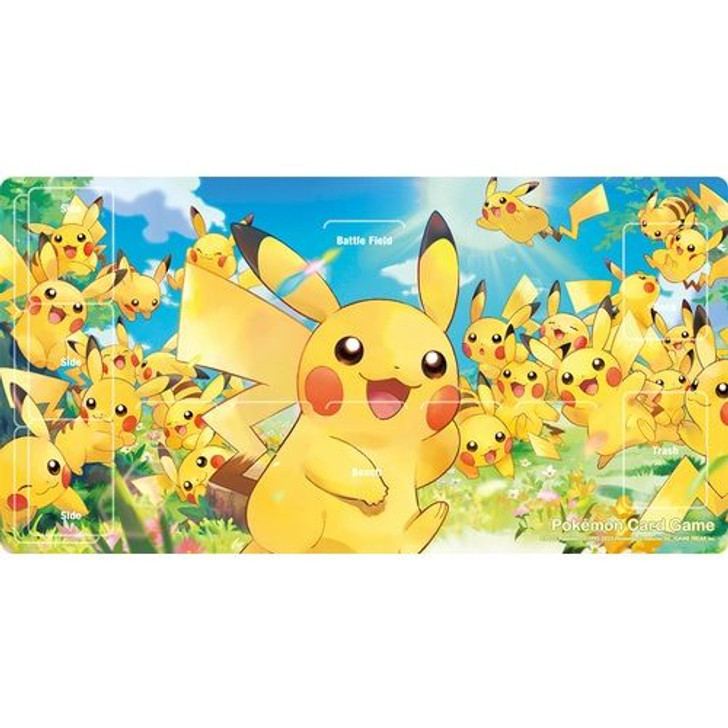 Pokemon Card Game TCG Playmat Pikachu Festival