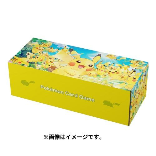 Pokemon Card Game TCG Deck Case Pikachu Festival