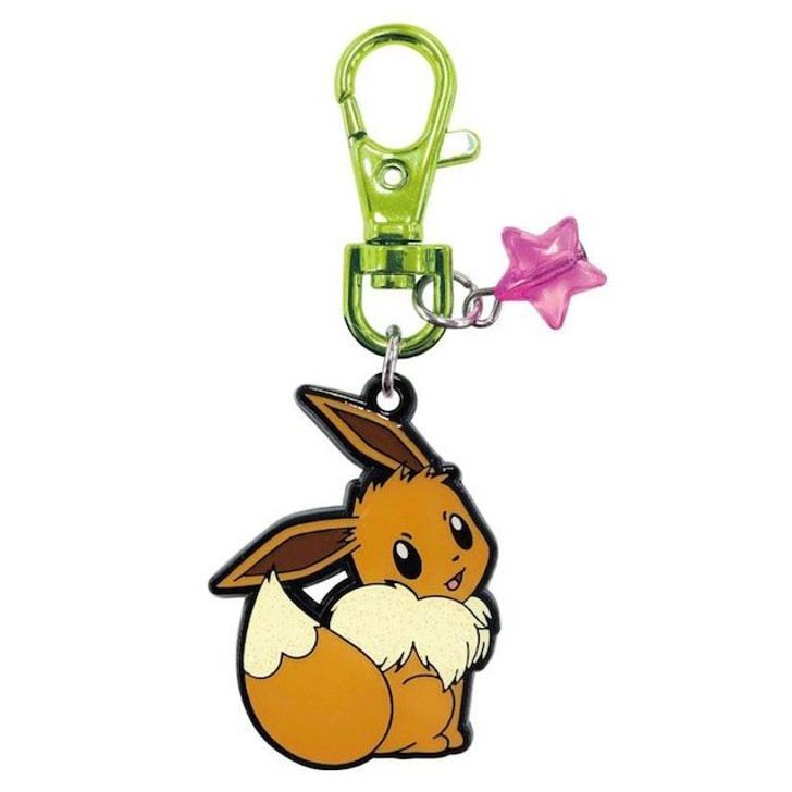 SK JAPAN Kirakira Metal Keychain Female Eevee