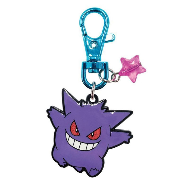 SK JAPAN Kirakira Metal Keychain Gengar