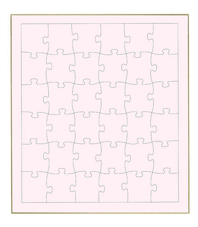 Beverly Jigsaw Puzzle WP-002 Signature Board Jigsaw Pink (36 Pieces) (4977524321361)