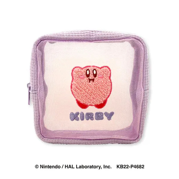 SK JAPAN Mesh Pouch Purple Kirby