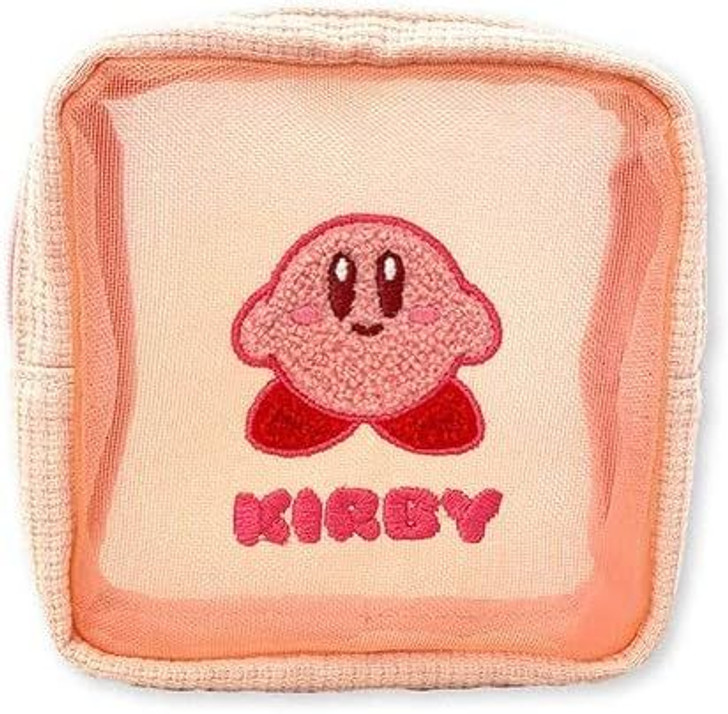 SK JAPAN Mesh Pouch Pink - Kirby