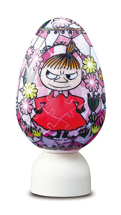 Yanoman 3D LED Easter Lantern Puzzle 2202-11 Moomin Little My (80 Pieces) (4979817326237)