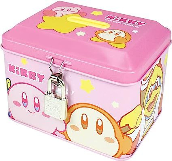 T's Factory Piggy Bank with Lock - Kirby