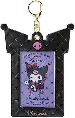Kuromi & Baku Pass Case and Sticker Set (Delusional Lady Kuromi)