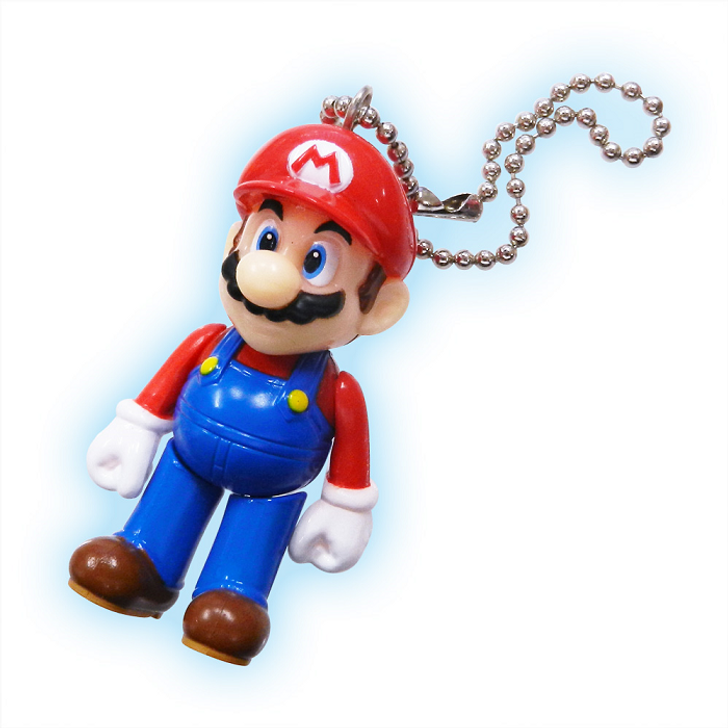 Morimotosangyo Super Mario Swing Mascot Ver.2 Mario Keychain