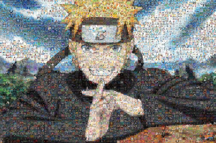 Jigsaw Puzzle Naruto Shippuden Mosaic Art (1000 Pieces)