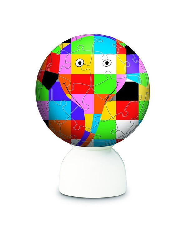 Yanoman 3D LED Lantern Puzzle 2003-443 Elmer the Patchwork Elephant (60 Pieces) (4979817325636)