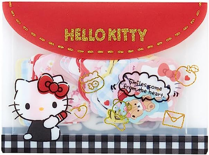 Sanrio Hello Kitty Stickers and Case Set