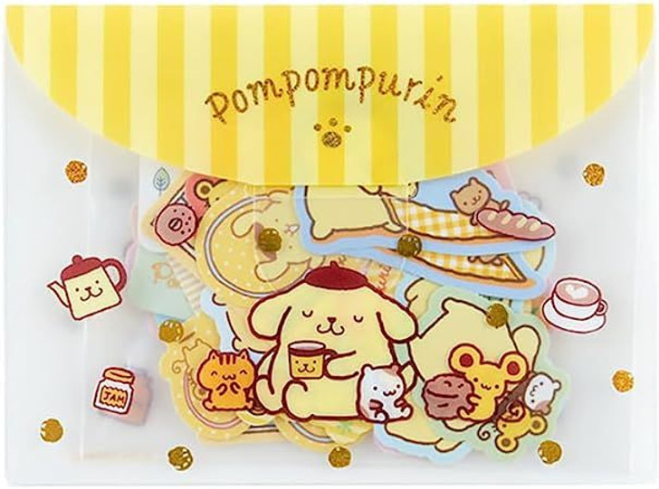その他 SOOR PLOOM Pom Pom Clip Set Mini Check Sanrio PomPom Purin Bangs Clip Set (Purin and Muffin