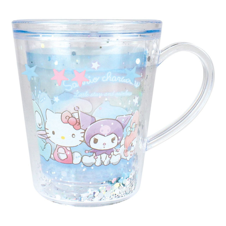 T's Factory Water Cup Twinkle Rainbow Sanrio Characters