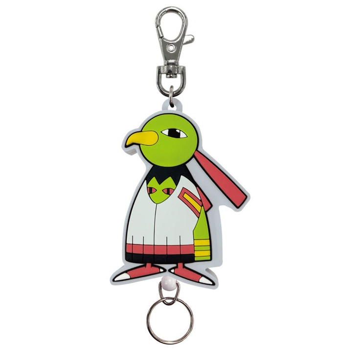 SK JAPAN Pokemon Center Rubber Reel Keychain Xatu