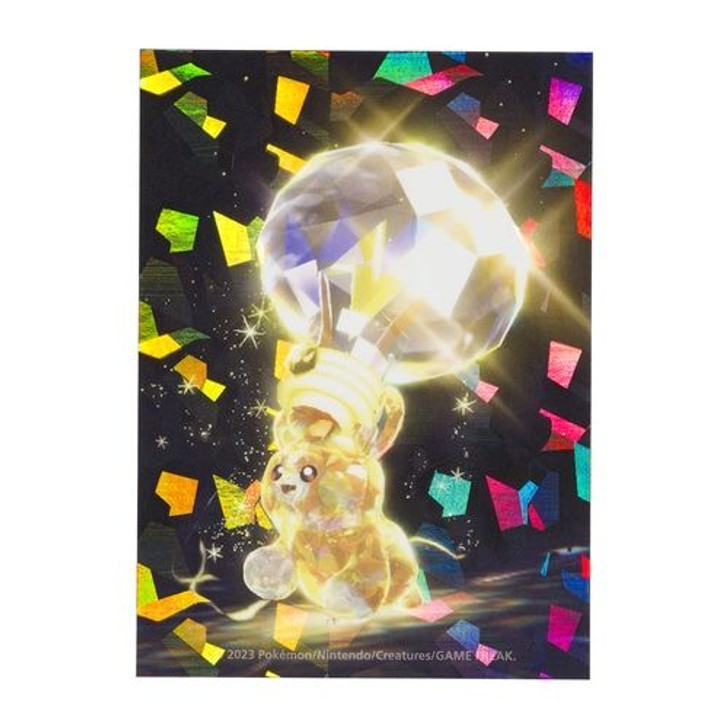 Pokemon Center Original Removable Sticker Electric Terastal - Pawmi