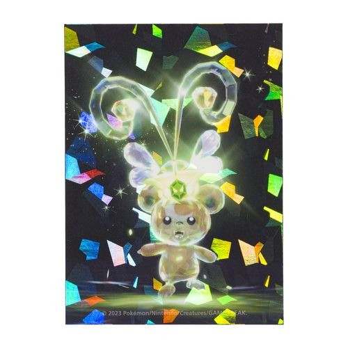 Pokemon Center Original Removable Sticker Bug Terastal - Teddiursa