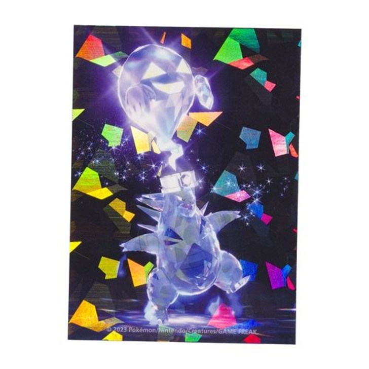 Pokemon Center Original Removable Sticker Ghost Terastal - Tyranitar