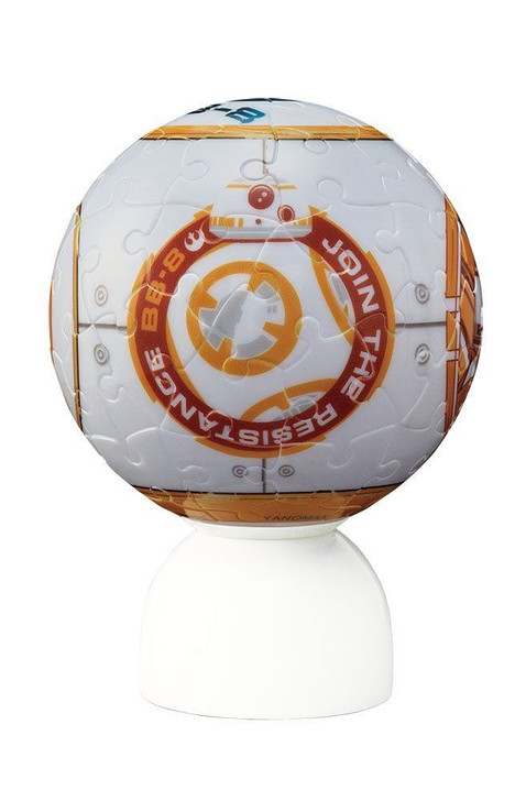 Yanoman 3D LED Lantern Puzzle 2003-467 Star Wars BB-8 (60 Pieces) (4979817325957)