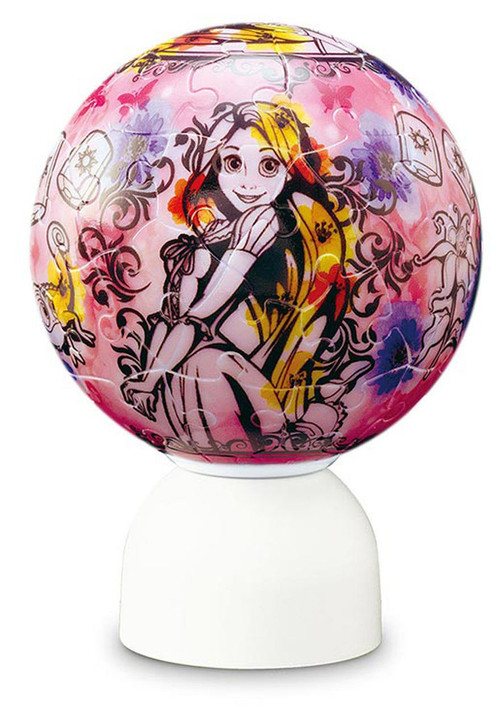 Yanoman 3D LED Lantern Puzzle 2003-480 Disney Little Mermaid Ariel (60 Pieces)