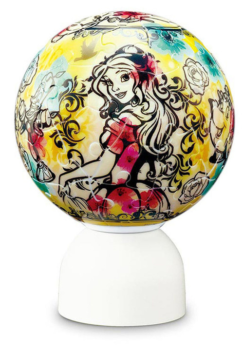Yanoman 3D LED Lantern Puzzle 2003-482 Disney Beauty and the Beast (60 Pieces) (4979817326299)