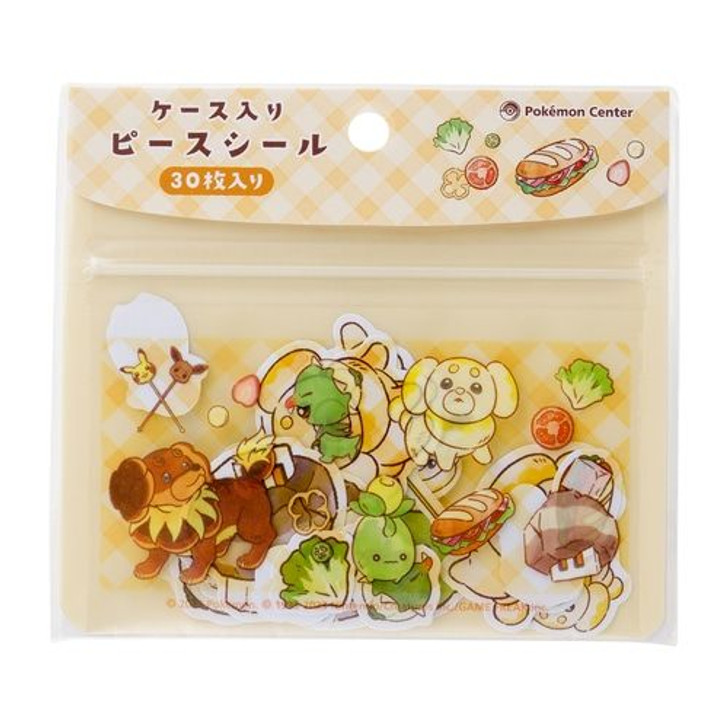 Pokemon Center Original Mini Stickers with Case - Paldea Picnic