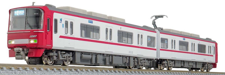 Greenmax 31720 Meitetsu Series 3100 2nd Edition (New Painting/3112 Configuration) 2 Cars Set (N scale)