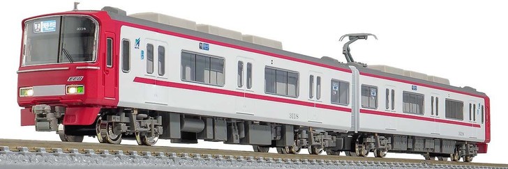 Greenmax 31721 Meitetsu Series 3100 2nd Edition (New Painting/3118 Configuration) 2 Cars Add-on Set (N scale)