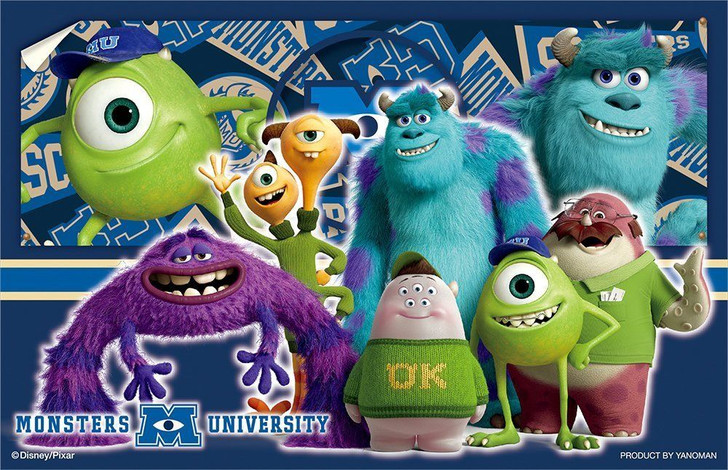 Yanoman Clear Stand Jigsaw Puzzle 2500-01 Disney Monsters University (132 Pieces (4979817324950)