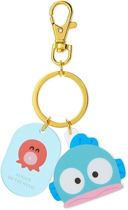 Sanrio Acrylic Face Shaped Keychain - Hangyodon