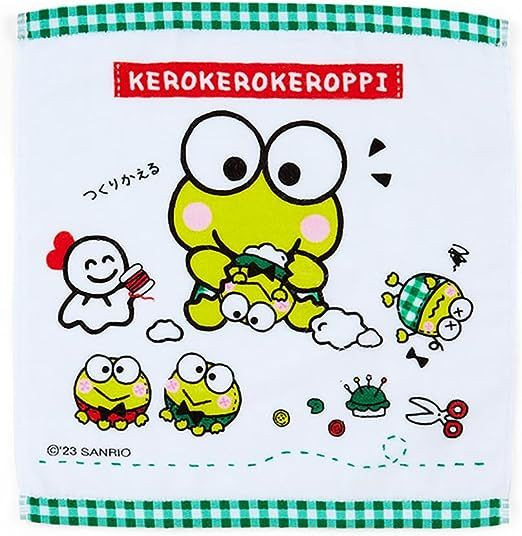Sanrio Hand Towel (Our Goods) KeroKeroKeroppi
