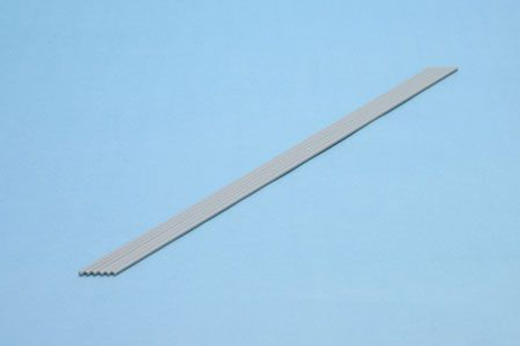 Wave Pla Material Square Stick (Gray) 2.0mm x6 Set