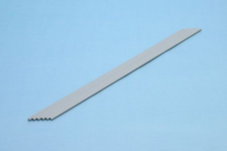 Wave Pla Material Square Stick (Gray) 3.0mm x6 Set