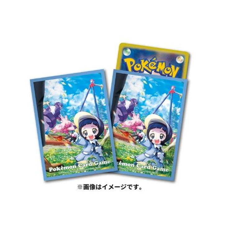 Pokemon Center Original Pokemon Card Game Deck Sleeves Poppy