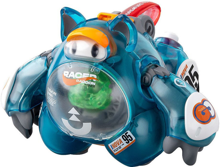 Wave Kumamaru Raccoon 1P Color (Clear Blue) Plastic Model