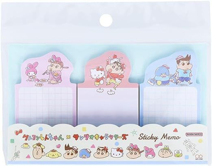 Other Sticky Notes - Crayon Shin-chan & Sanrio Characters Pattern 2