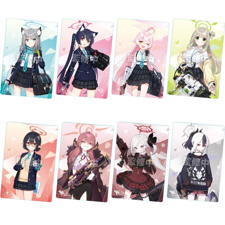 Bandai Candy Blue Archive Character Card Collection 20pcs Complete Box