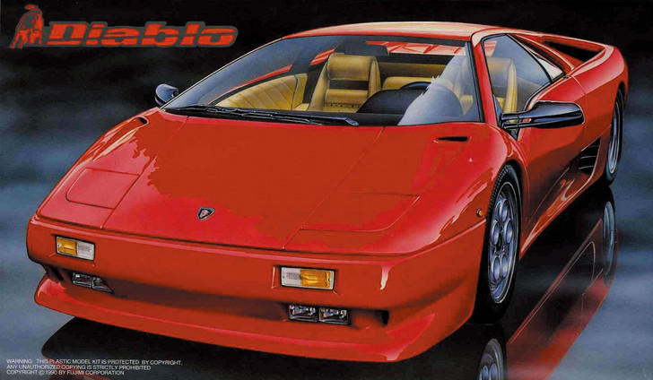 Fujimi RS-21 Lamborghini Diablo 1/24 Scale Kit 124216 (4968728124216)